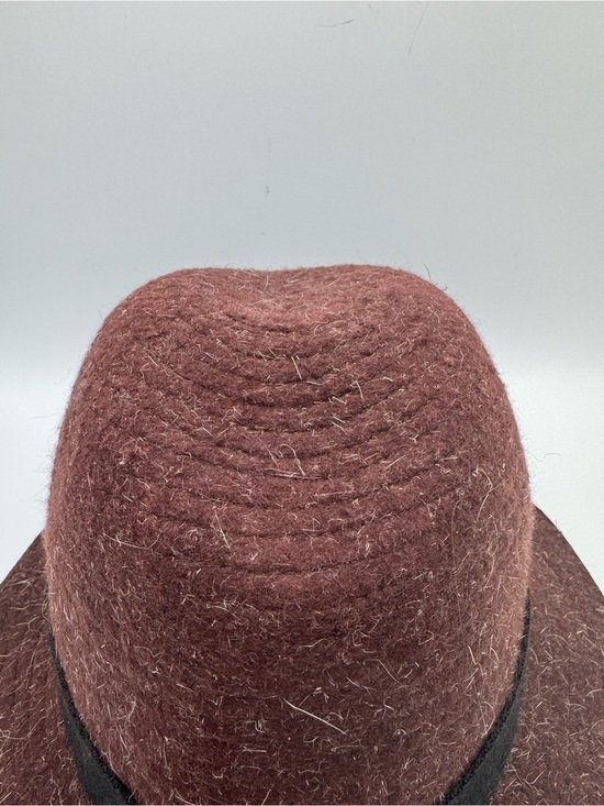 Gucci Felt Wool Bucket Hat Brown Black Band Logo Plaque Size Large main image 4